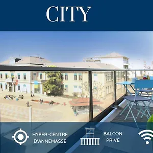 Homey - New -balcon Privé - Vue De - Netflix Et Wifi Inclus - Proche De Genève Appartement Annemasse